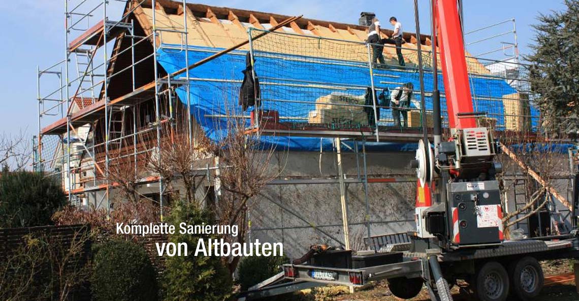 Sanierung von Altbauten